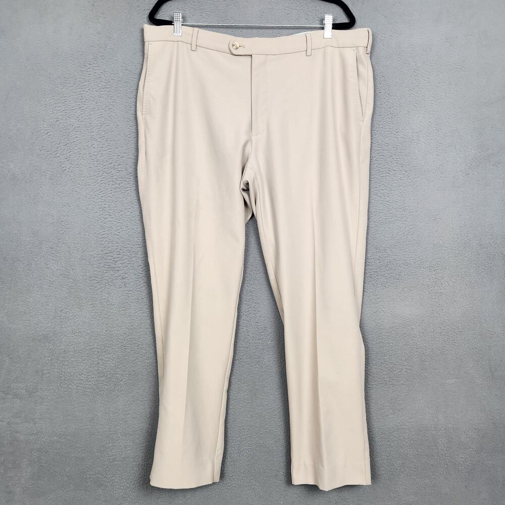 Peter Millar Pants Mens 38x32 Beige Performance Golf ME0EB18FB Fits 38x29